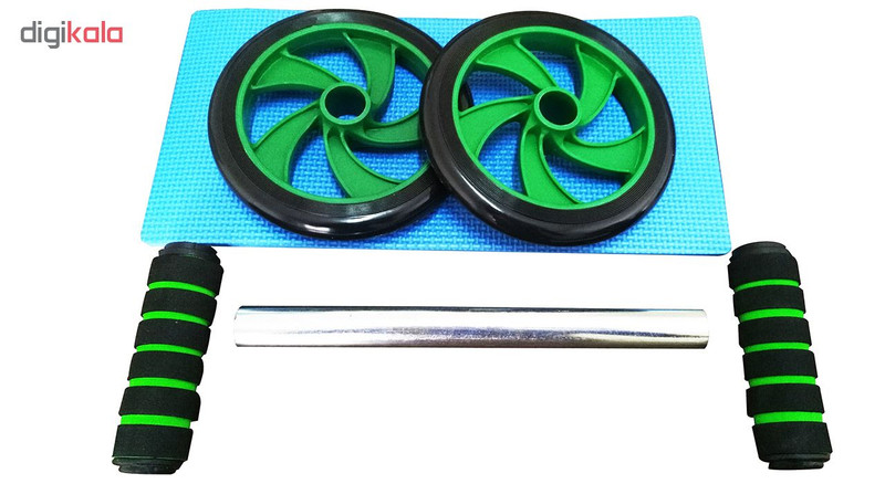 چرخ تمرین شکم مدل DOUBLE Wheel